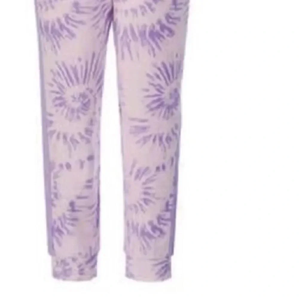 #4 Saint Eve Youth 3-piece Set, Pink & purple size Medium 10/12 Pajamas Tie Dye